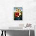 ARTCANVAS The Small Cowper Madonna 1505 by Raphael - Wrapped Canvas Painting Print Canvas, Wood in Blue/Green/Red | 18 H x 12 W x 0.75 D in | Wayfair