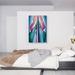 ARTCANVAS Lake George Reflection 1921 by Georgia O-Keeffe - Wrapped Canvas Painting Print Metal in Blue/Green/Pink | 40 H x 26 W x 1.5 D in | Wayfair