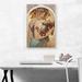 ARTCANVAS Fruit 1897 by Alphonse Mucha - Wrapped Canvas Graphic Art Print Canvas, Wood in Blue/Brown | 26 H x 18 W x 1.5 D in | Wayfair