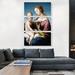 ARTCANVAS The Niccolini-Cowper Madonna 1508 by Raphael - 3 Piece Wrapped Canvas Painting Print Set Metal in Blue/Green | Wayfair RAPHAE41-3S-60x40