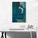 ARTCANVAS Melancholy Woman 1902 by Pablo Picasso - Wrapped Canvas Painting Print Canvas, Wood in Blue | 26 H x 18 W x 1.5 D in | Wayfair