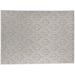 KAVKA DESIGNS Colette Straight Rectangular Chair Mat in Gray/White | 108 W x 144 D in | Wayfair MWOMT-17303-4X6-KAV1014