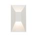 Modern Forms Maglev 2 - Light LED Dimmable Flush Mounted Sconce Metal in White | 10 H x 5.5 W x 3.625 D in | Wayfair WS-W24110-35-WT