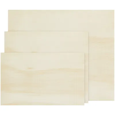 Sperrholzplatten, 3 Stück