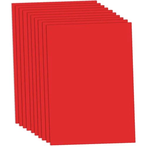 Fotokarton, rot, 50 x 70 cm, 10 Blatt