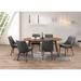 AllModern Bray 35" Solid Oak Dining Table Wood in Brown | 29.75 H x 71 W x 35 D in | Wayfair 22F91FB3A9B4496A9B2F5F1B0741B101