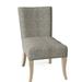 Hekman Brooke Side Chair Upholstered/Fabric in Gray | 35 H x 20 W x 29 D in | Wayfair 72301541-08264