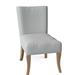 Hekman Brooke Side Chair Upholstered/Fabric in Gray/Brown | 35 H x 20 W x 29 D in | Wayfair 72301540-093115