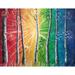 Loon Peak® Rainbow Birch by Amy Valiante - Painting Print Canvas in Green | 12 H x 16 W x 0.15 D in | Wayfair FF9F2841A44A4A1A876627BDA74EBF78