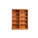 Red Barrel Studio® Georgietta 48" W Standard Bookcase Wood in Brown | 60 H x 48 W x 13 D in | Wayfair C9721D4E612D4B65AA0EC0C756ABE032