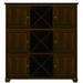 Rosalind Wheeler Otega China Cabinet Wood in Brown | 78 H x 73.5 W x 17 D in | Wayfair 53A04C2F7DFE43BC9561B0744B80F72A