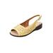 Women's The Mary Sling by Comfortview in Yellow (Size 8 1/2 M)