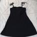American Eagle Outfitters Dresses | Nwt American Eagle Tie Strap Mini Dress | Color: Black | Size: Xsj