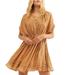 Free People Dresses | Free People One Fine Day Minidress | Color: Brown/Tan | Size: Various