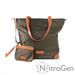 Dooney & Bourke Bags | Dooney & Bourke Nylon Leather Everyday Tote | Color: Brown/Green | Size: Os