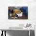 ARTCANVAS Le Bain 1902 by Theophile Steinlen - Wrapped Canvas Painting Print Canvas, Wood in Blue/White | 18 H x 26 W x 1.5 D in | Wayfair