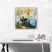 ARTCANVAS The Grand Canal Venice 1881 by Pierre-Auguste Renoir - Wrapped Canvas Painting Print Canvas in Blue/Brown | Wayfair RENOIR50-1S-18x18