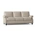 Bradington-Young West 82" Genuine Leather Rolled Arm Sofa Genuine Leather in Gray | 36 H x 82 W x 38 D in | Wayfair 759-95-906700-81-TU-ST-#9FN