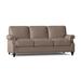 Bradington-Young West 82" Genuine Leather Rolled Arm Sofa Genuine Leather in Brown | 36 H x 82 W x 38 D in | Wayfair 759-95-911000-84-TU-NC-#9FN