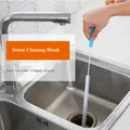 Brosse de nettoyage créative pour égouts 1 pièce pour cuisine évier baignoire toilettes
