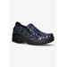 Women's Appreciate Flats by Easy Street in Navy Heart Patent (Size 7 1/2 M)