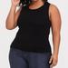 Torrid Tops | Black Crew Neck Pullover Sleeveless Sweater Torrid | Color: Black | Size: 1x