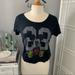 Disney Tops | Disney// Mickey Top Size Small | Color: Black | Size: S