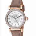 Coach Accessories | Coach Women's Madison 14503394 Beige Leather Watch | Color: Tan | Size: Os