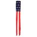 Arlmont & Co. U.S. Stars & Stripes Embroidered Printed Windsock in Blue | 60 H x 8 W in | Wayfair 41BCDACB234C4C198A707754B4C932B5