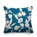 ULLI HOME Outdoor Square Pillow Cover & Insert Polyester/Polyfill blend in Blue | 20 H x 20 W x 4.3 D in | Wayfair Vera_Turquoise_20x20