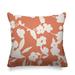 ULLI HOME Outdoor Square Pillow Cover & Insert Polyester/Polyfill blend in Pink | 16 H x 16 W x 4.3 D in | Wayfair Vera_Coral_16x16