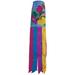 August Grove® Floral Bee 40" Windsock in Blue/Indigo | 40 H x 6 W in | Wayfair E271E539152E4AE49ED9C411E2198455