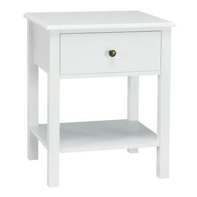 Costway Nightstand End Table with Drawer and Shelf...