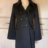 J. Crew Jackets & Coats | J. Crew Charcoal Double Breasted Coat | Color: Gray | Size: 2