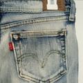 Levi's Jeans | Levi's White Washed Super Low Jeans Size 9 | Color: Blue | Size: 9j