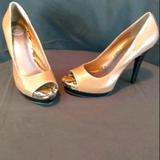 Jessica Simpson Shoes | Jessica Simpson Tan Snakeskin Print Heel | Color: Black/Tan | Size: 10/B/40