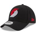 Men's New Era Black Portland Trail Blazers Official The League 9FORTY Adjustable Hat