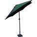 Arlmont & Co. Brackin 9' Market Umbrella Metal in Green | Wayfair 0AC763C793E1433288BFA1DE8BE04A77