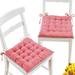 August Grove® Chair Pads Outdoor Cushion Polyester in Red/Pink | 2 H in | Wayfair 96EC672ED3514FE38F6E8A72DA024C59