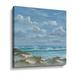 Rosecliff Heights Shoreline I by Georgia Janisse - Painting Print on Canvas Canvas, Glass in White | 36 H x 36 W x 2 D in | Wayfair
