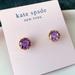 Kate Spade Jewelry | Kate Spade Earrings Purple Crystal Stud Earrings | Color: Purple | Size: Os