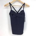 Athleta Swim | Athleta Navy Blue Twister Tankini Top Nwt | Color: Blue | Size: 32 B/C