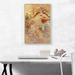 ARTCANVAS Autumn 1896 by Alphonse Mucha - Wrapped Canvas Painting Print Canvas, Wood in Green/Orange | 26 H x 18 W x 0.75 D in | Wayfair