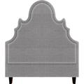 My Chic Nest Amalie Panel Headboard Faux Leather/Upholstered/Velvet/Polyester/Linen/Cotton | 75 H x 80 W x 5 D in | Wayfair 574-102-1160-K