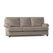 Bradington-Young Carrado 87.5" Genuine Leather Rolled Arm Sofa Genuine Leather in Brown | 38 H x 87.5 W x 41 D in | Wayfair