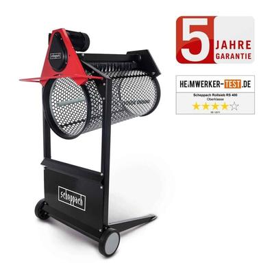 Scheppach - Gartenrollsieb RS400 Länge 900mm, 360W, Siebloch ø 20 mm