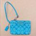 Coach Bags | Coach Wristlet Bag Nwot | Color: Blue | Size: Os