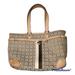 Coach Bags | Coach F13813 Voyager Beige Tote Canvas & Leather | Color: Brown/Tan | Size: 19x11x5