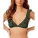 Michael Kors Swim | Michael Kors Quinn Solids Classic Bikini Top Ivy | Color: Green | Size: L