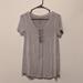American Eagle Outfitters Tops | American Eagle Soft And Sexy Tee | Color: Gray | Size: S